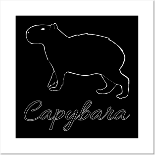 capybara Posters and Art